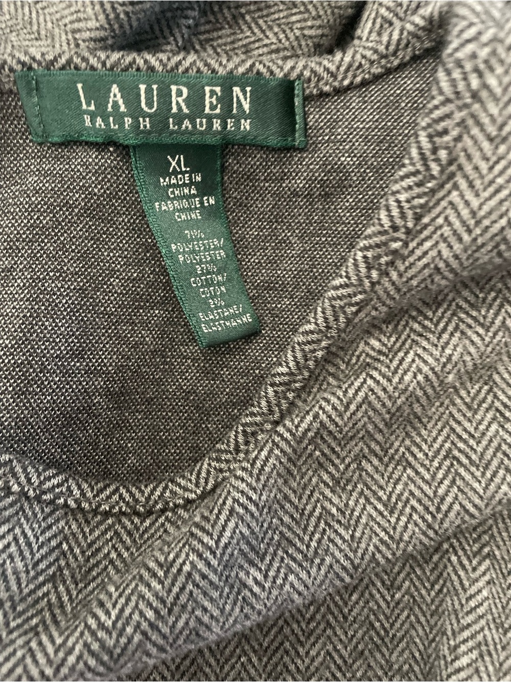 Women’s Gray Peplum Knit Top - 0715 - Picture 2 of 4